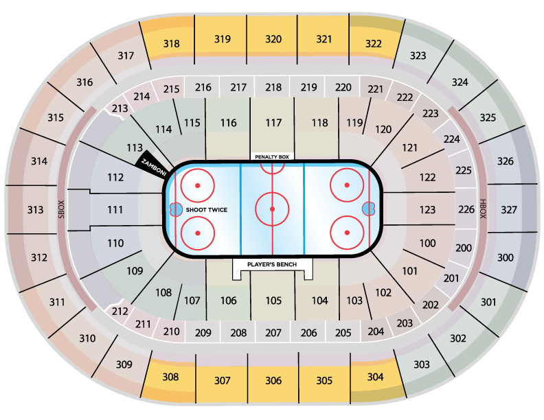 Key Arena Seating Chart With Seat Numbers Elcho Table
